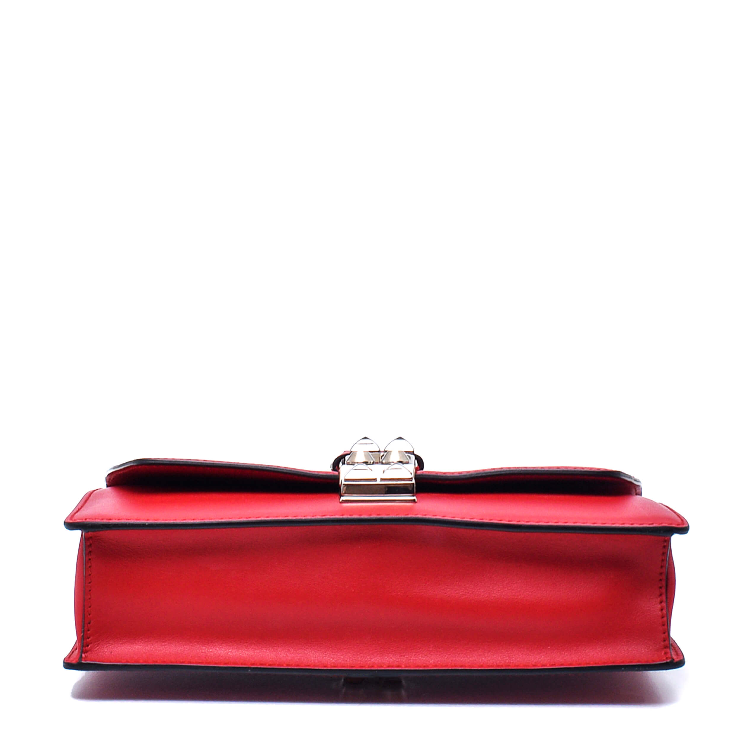 Prada - Red Calfskin Leather Elektra City Bag 